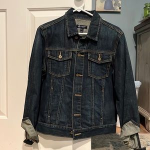 J Crew dark denim jacket